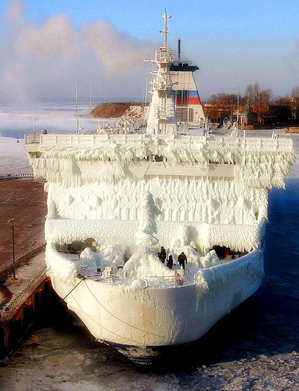 winterizzazione della nave
